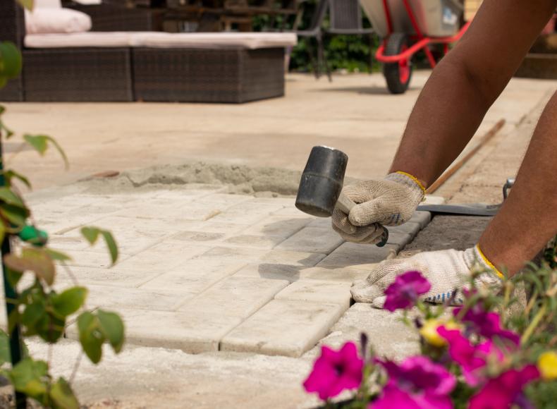 the master lays paving stones in layers garden b 2025 01 08 23 12 30 utc